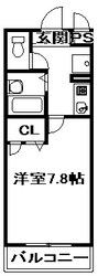 メゾンサステックの物件間取画像